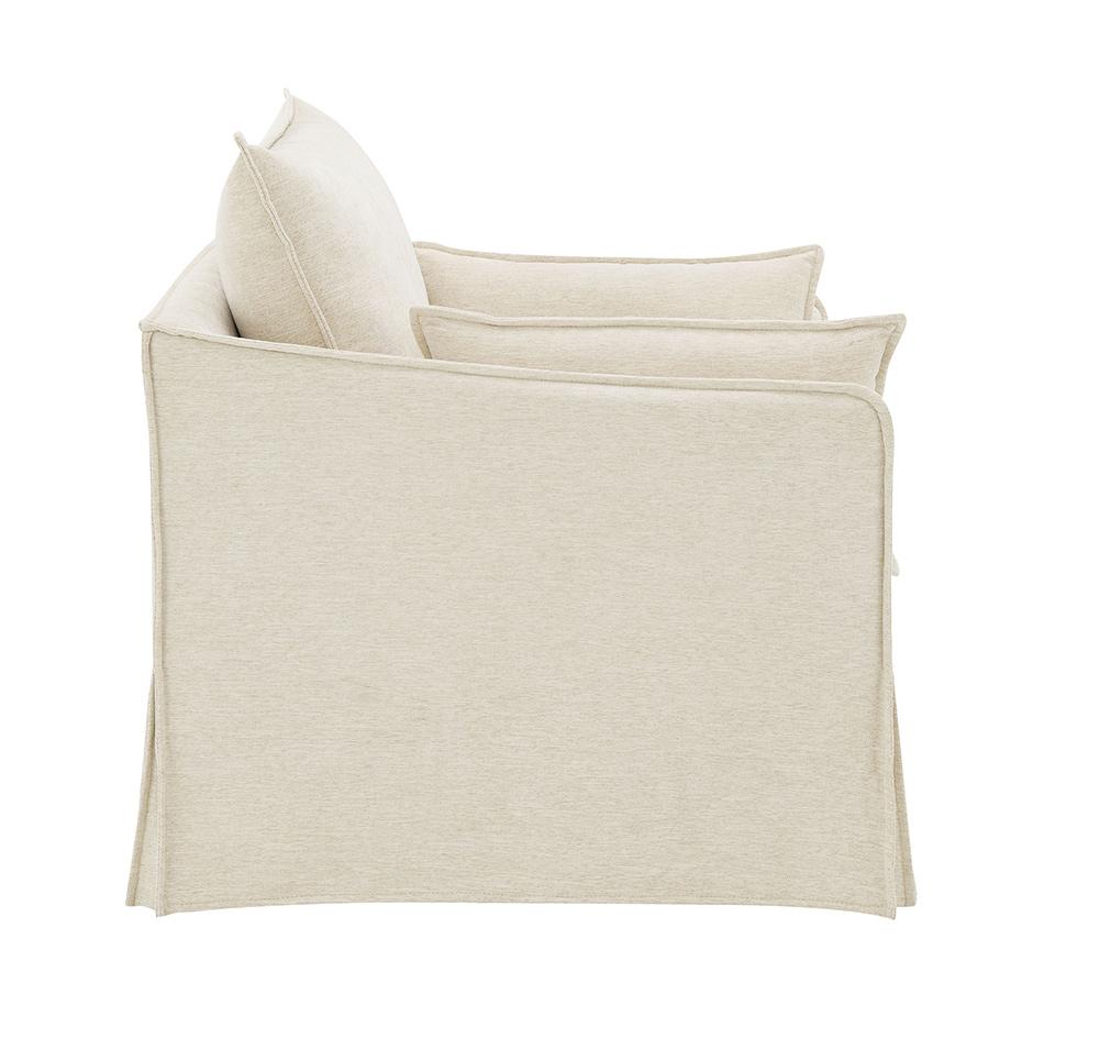 ACME Furniture - Shane Chair w/2 Pillows - Beige Fabric - LV02912 veiw 3