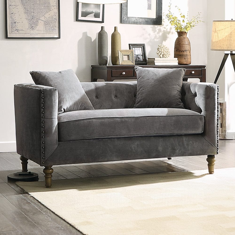 ACME Furniture - Sidonia Loveseat (w/2 Pillows) - 53581 view 1