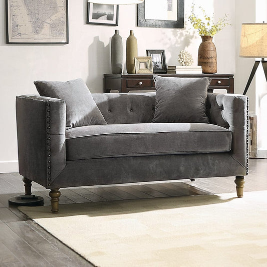 ACME Furniture - Sidonia Loveseat (w/2 Pillows) - 53581 view 1