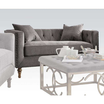 ACME Furniture - Sidonia Loveseat (w/2 Pillows) - 53581 view 2