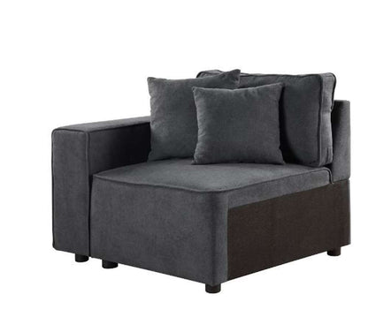 ACME Furniture - Silvester Modular Left Facing Chair w/2 Pillows - 56871 veiw 1