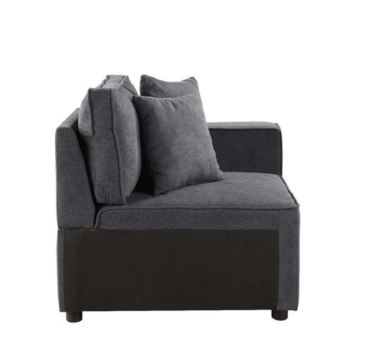 ACME Furniture - Silvester Modular Right Facing Chair w/2 Pillows - 56872 veiw 2