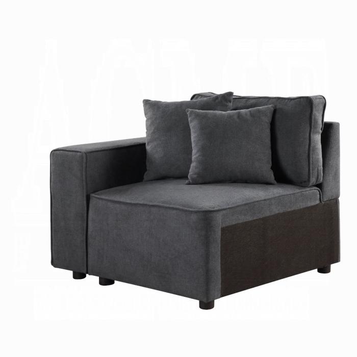 ACME Furniture - Silvester Modular - Armrest (2Pcs) - Gray Fabric - 56870 veiw 1