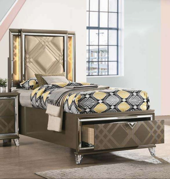 ACME Furniture - Skylar Full Bed w/Storage - 25335F view 3