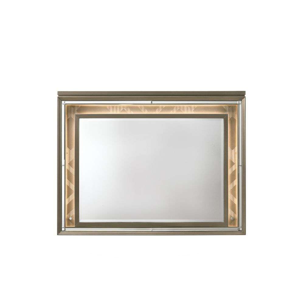 ACME Furniture - Skylar Mirror w/LED - 25324 veiw 1