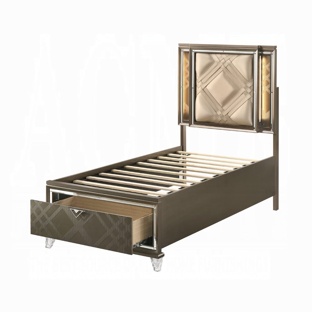ACME Furniture - Skylar Twin Bed w/Storage - 25340T view 3