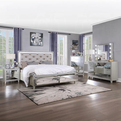 ACME Furniture - Sliverfluff California King Bed w/Storage & LED - BD00240CK view 7