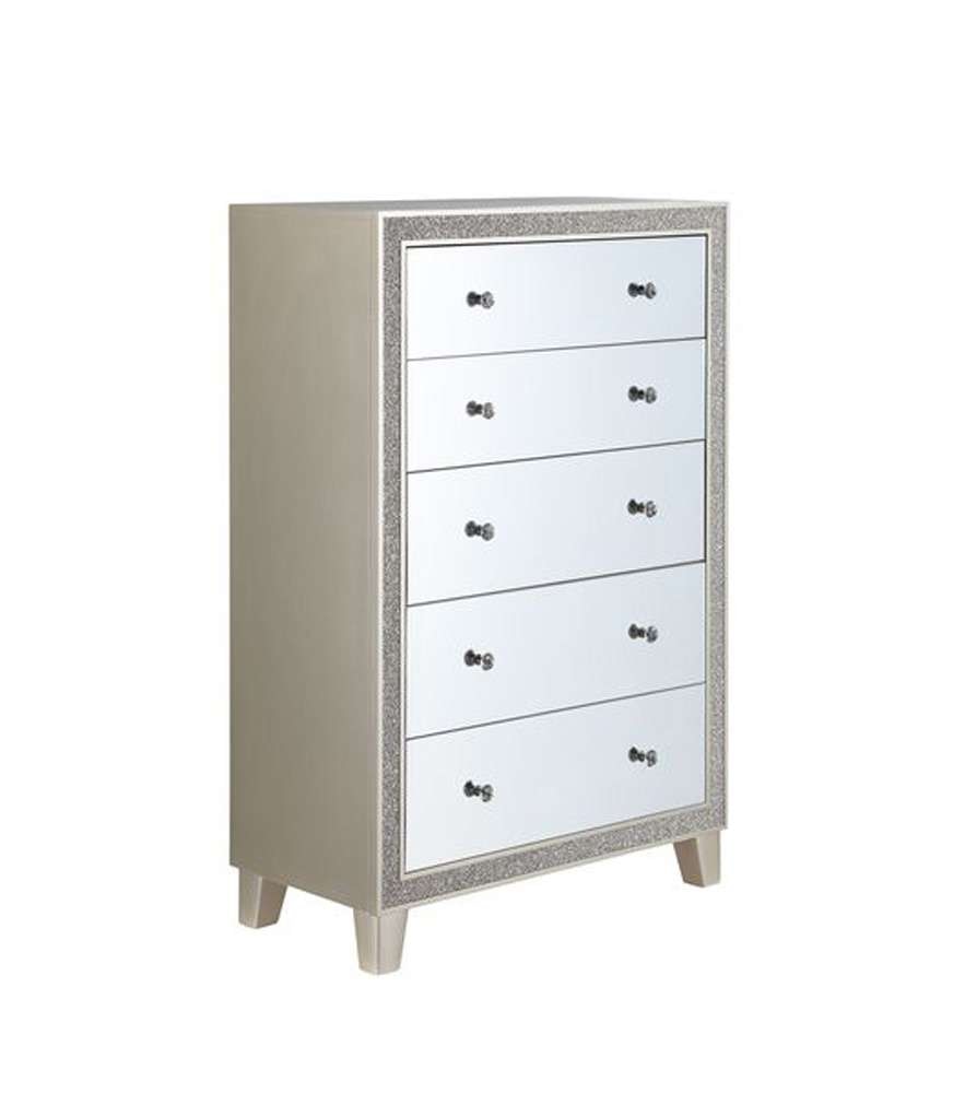 ACME Furniture - Sliverfluff Chest - Mirrored & Champagne - BD00247 veiw 1