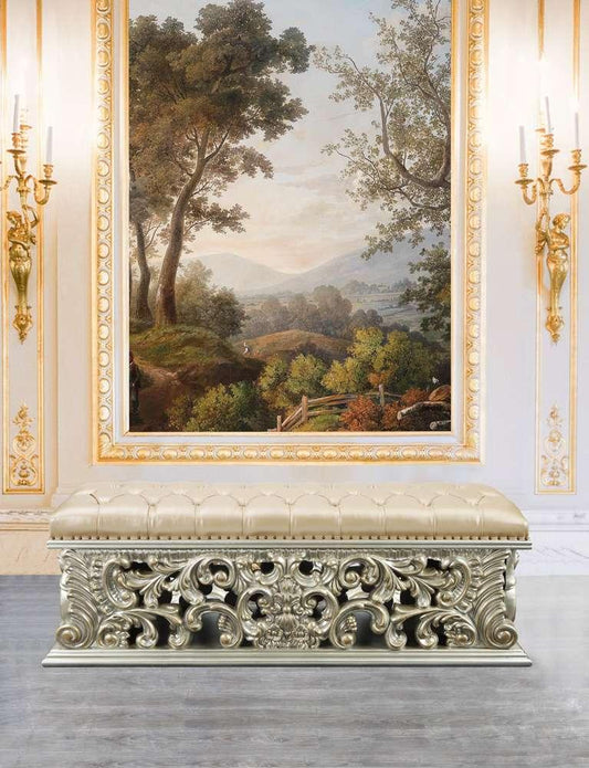 ACME Furniture - Sorina Bench - Antique Gold - BD01246 veiw 1