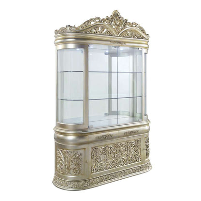ACME Furniture - Sorina Curio - Antique Gold - DN01211 view 1
