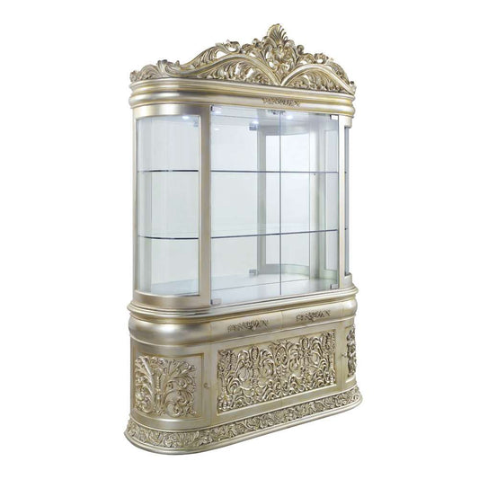 ACME Furniture - Sorina Curio - Antique Gold - DN01211 view 1
