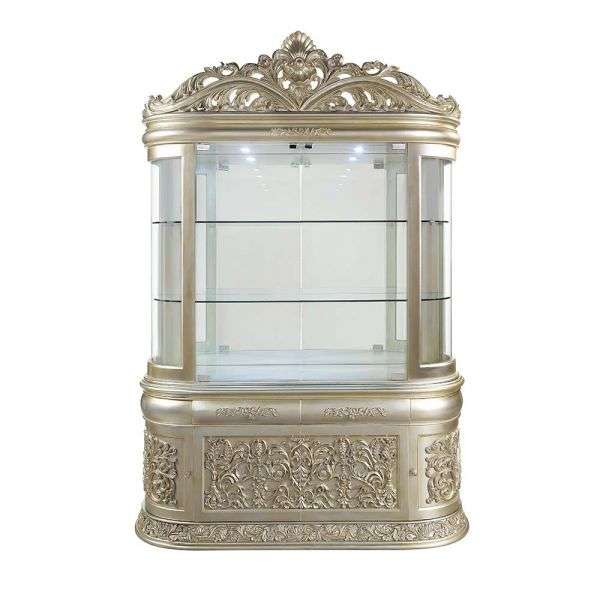ACME Furniture - Sorina Curio - Antique Gold - DN01211 view 2