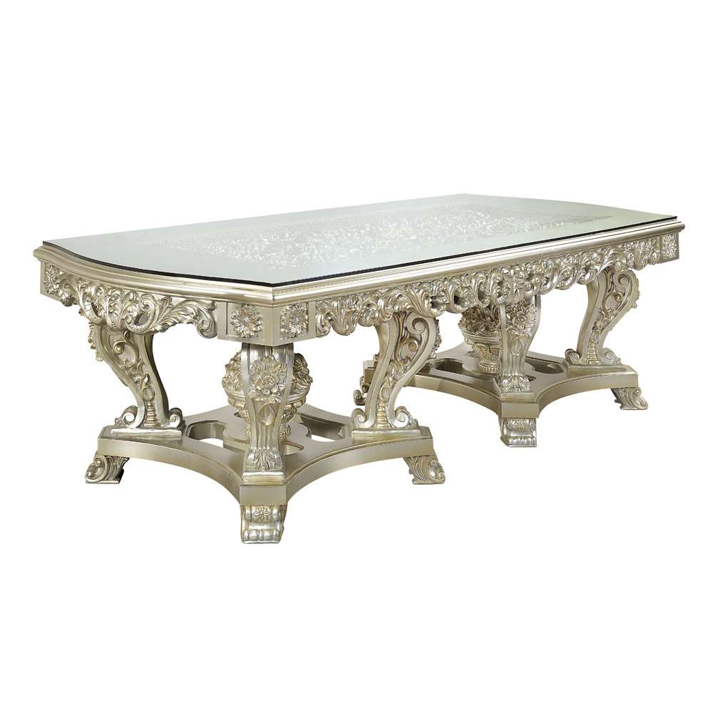 ACME Furniture - Sorina Dining Table - Antique Gold - DN01208 view 1