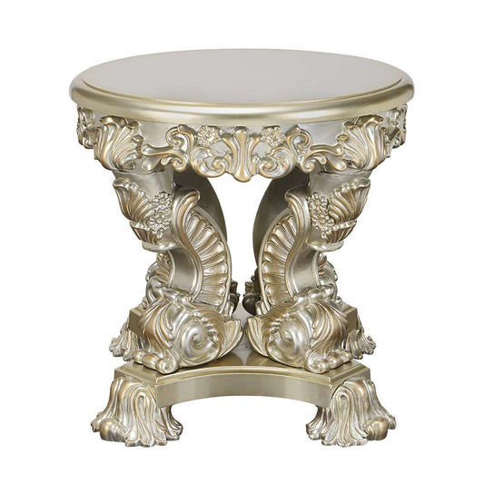 ACME Furniture - Sorina End Table - Antique Gold - LV01214 view 2