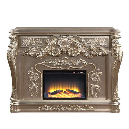 ACME Furniture - Sorina Fireplace - Antique Silver - AC01619 view 2