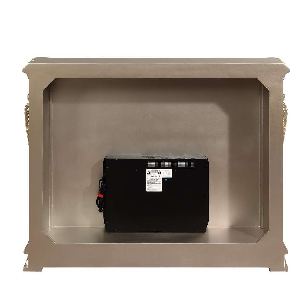ACME Furniture - Sorina Fireplace - Antique Silver - AC01619 view 4