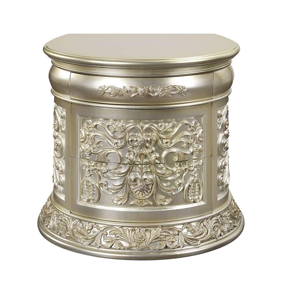 ACME Furniture - Sorina Nightstand - Antique Gold - BD01242 view 2