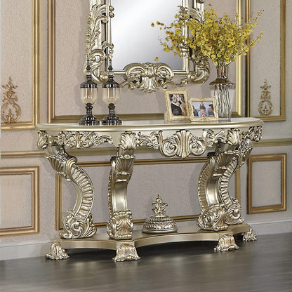 ACME Furniture - Sorina Sofa Table - Antique Gold - LV01216 veiw 5
