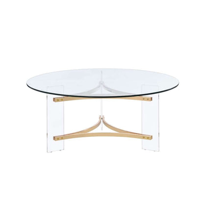 ACME Furniture - Sosi Coffee Table - Gold  - LV01083 view 2
