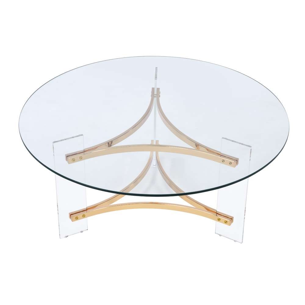 ACME Furniture - Sosi Coffee Table - Gold  - LV01083 view 3