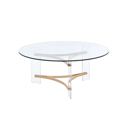 ACME Furniture - Sosi Coffee Table - Gold  - LV01083 veiw 1