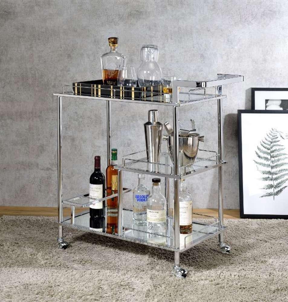 ACME Furniture - Splinter Serving Cart - 98215 veiw 3