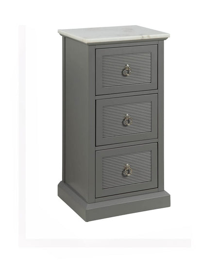 ACME Furniture - Swart - Cabinet - Natural Marble Top & Gray - 97541 view 1