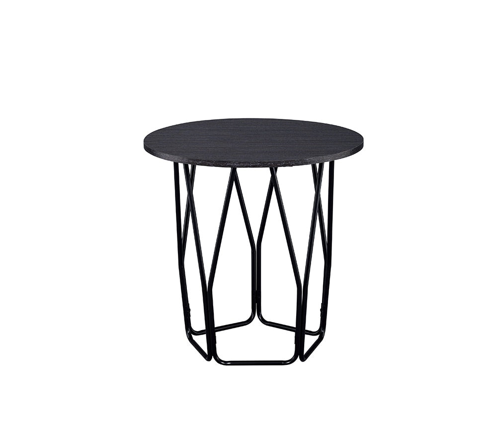 ACME Furniture - Sytira End Table - Espresso & Black - 83952 veiw 1