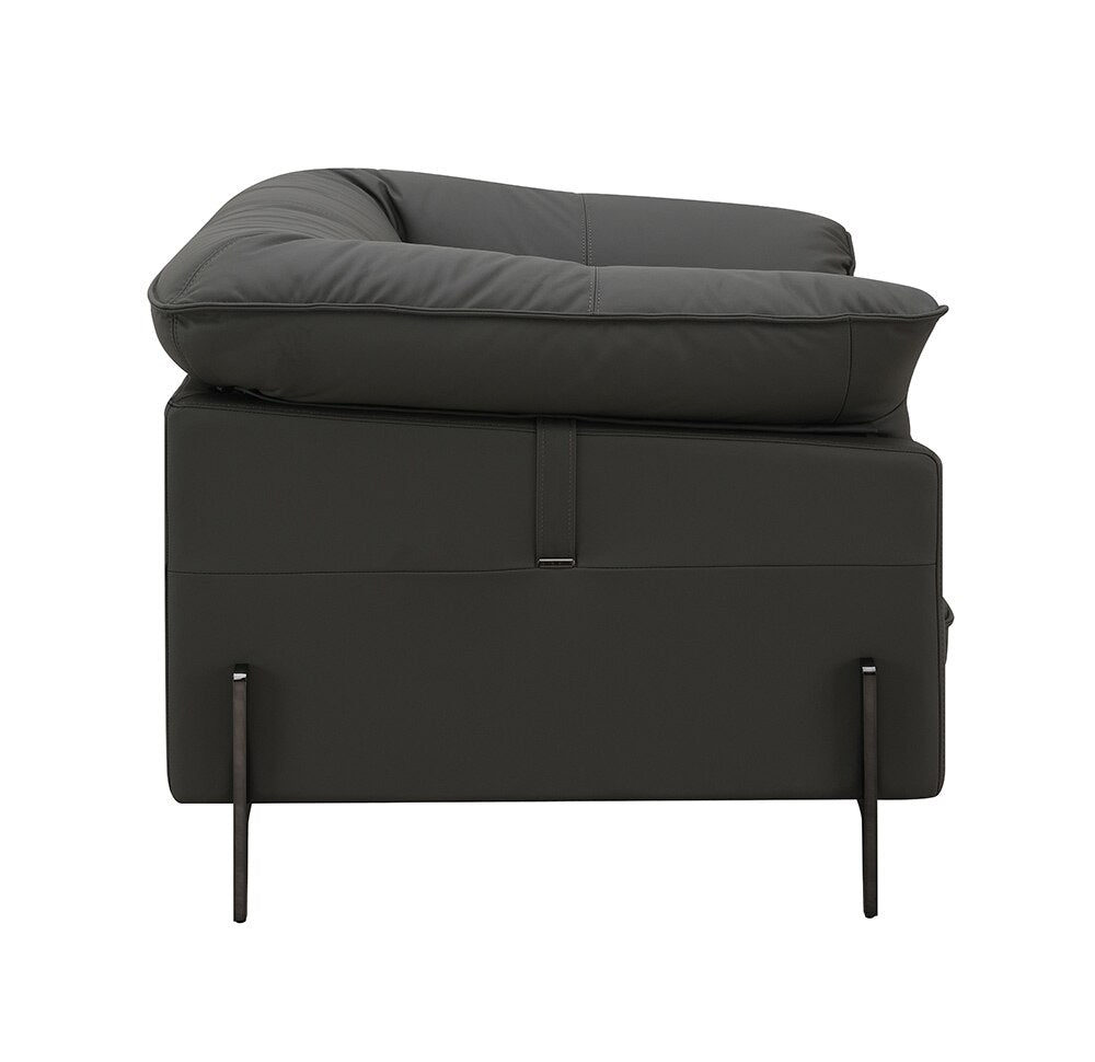 ACME Furniture - Tadi Chair - Black Top Grain Leather - LV04512 veiw 3