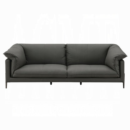 ACME Furniture - Tadi Loveseat - Black Top Grain Leather - LV04511 veiw 2