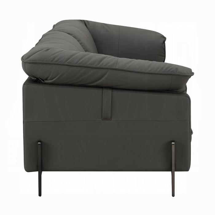 ACME Furniture - Tadi Loveseat - Black Top Grain Leather - LV04511 veiw 3