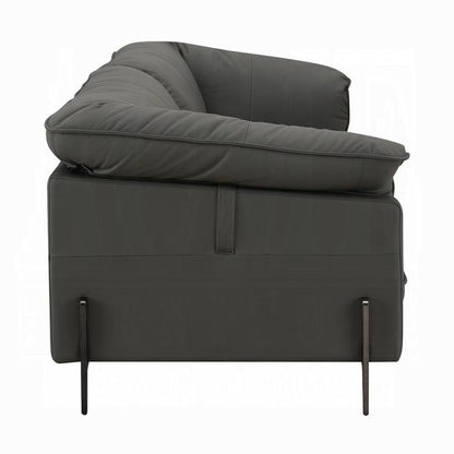 ACME Furniture - Tadi Loveseat - Black Top Grain Leather - LV04511 veiw 3