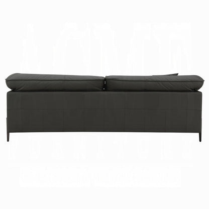 ACME Furniture - Tadi Loveseat - Black Top Grain Leather - LV04511 veiw 4
