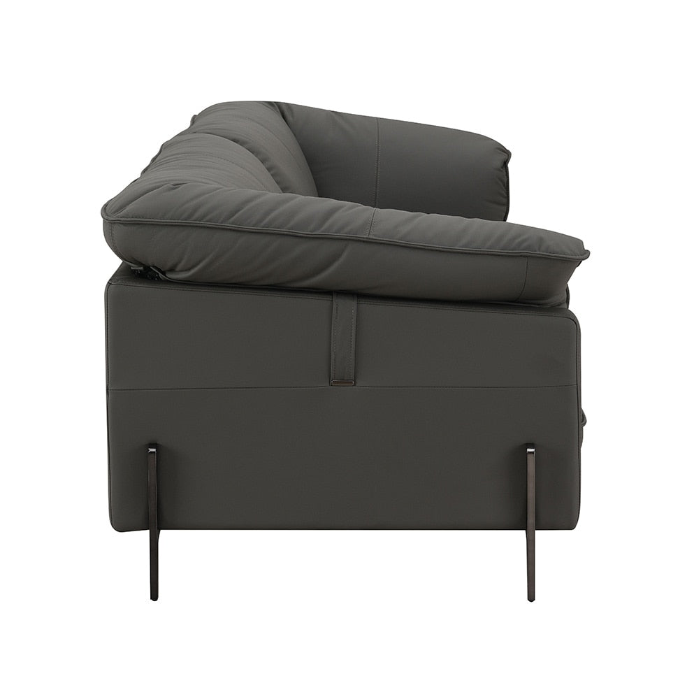 ACME Furniture - Tadi Sofa - Black Top Grain Leather - LV04510 view 4