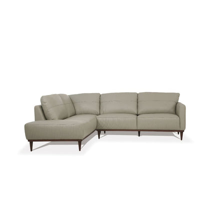 ACME Furniture - Tampa - Sectional Sofa - Airy Green Top Grain Leather - 54995 view 4