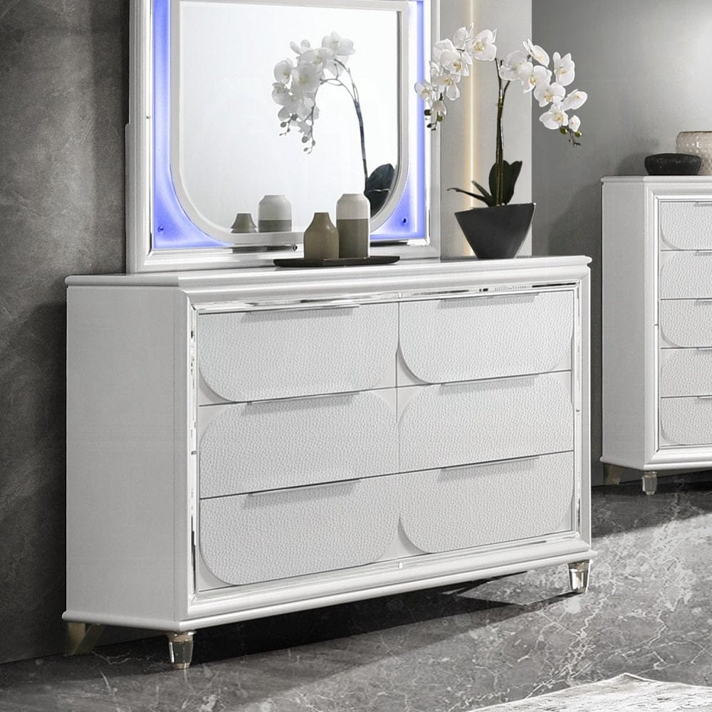ACME Furniture - Tarian Dresser - Pearl White - BD02320 view 7