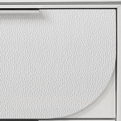 ACME Furniture - Tarian Eastern King Bed w/Storage & LED - White Boucle & Pearl White - BD02316EK view 8