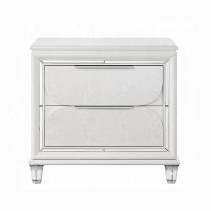 ACME Furniture - Tarian Nightstand - Pearl White - BD02318 view 2