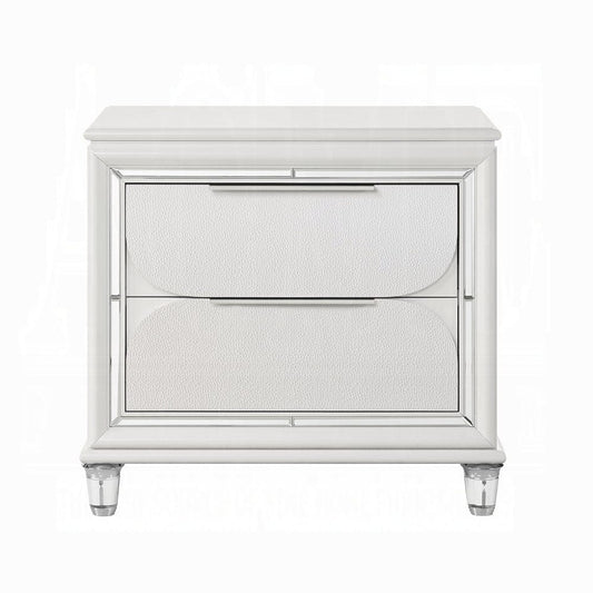 ACME Furniture - Tarian Nightstand - Pearl White - BD02318 view 2