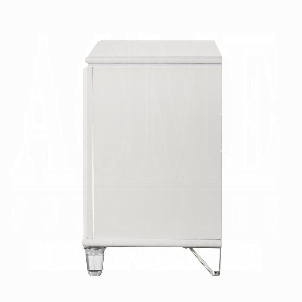 ACME Furniture - Tarian Nightstand - Pearl White - BD02318 view 3