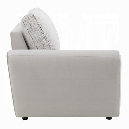 ACME Furniture - Tarrance - Modular Power LF Power Recliner - GraySherpa & Velvet - LV04890 view 3