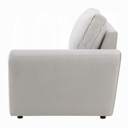 ACME Furniture - Tarrance - Modular RF Power Recliner - GraySherpa & Velvet - LV04895 view 3