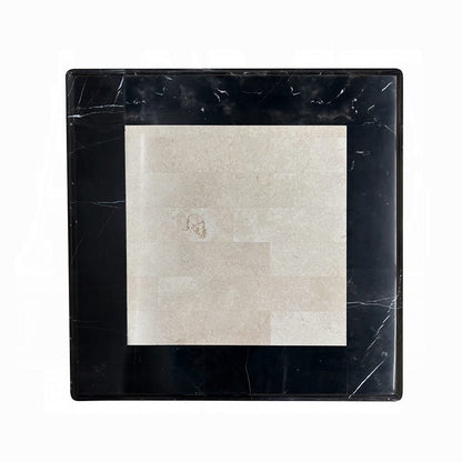 ACME Furniture - Tayden End Table w/Marble Top - Natural Marble Top & Black - LV01159 view 3