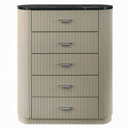 ACME Furniture - Travonte - Chest - Gray Linen & Beige - BD04886 view 2