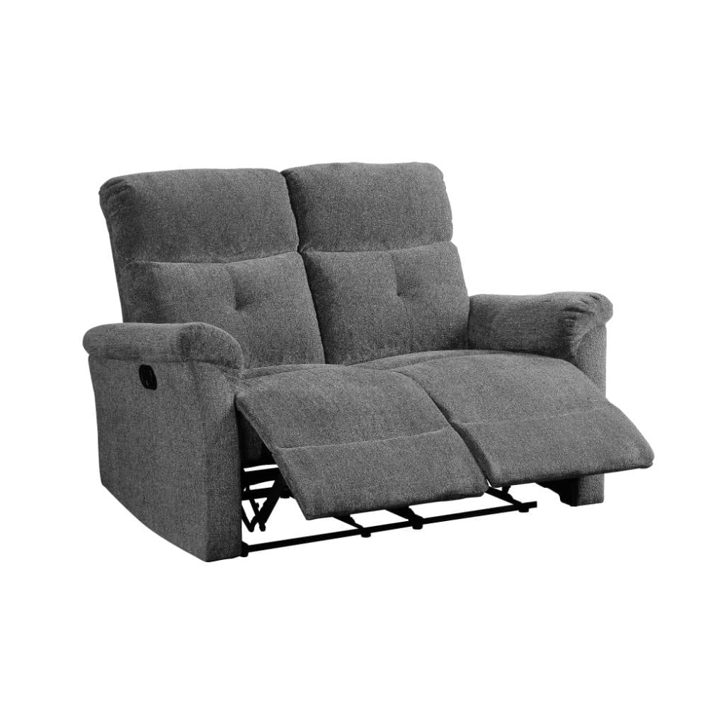 ACME Furniture - Treyton - Motion Loveseat - Gray Chenille - 51816 view 5