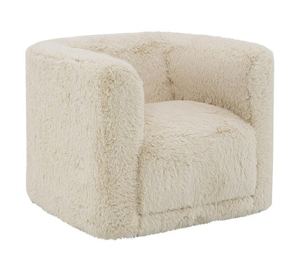 ACME Furniture - Upendo Chair w/Swivel - Beige Yakety Yak Sand - LV03082 veiw 1