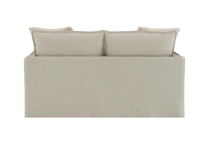 ACME Furniture - Upendo Loveseat w/2 Pillows - Beige Linen - LV03081 view 4