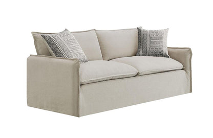 ACME Furniture - Upendo Sofa w/2 Pillows - Beige Linen - LV03080 view 1