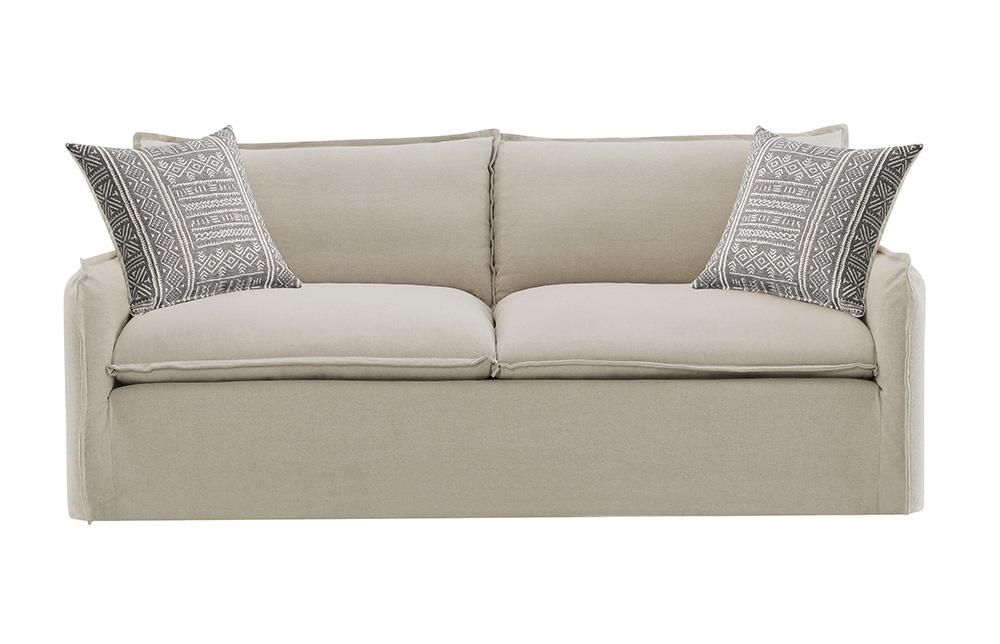 ACME Furniture - Upendo Sofa w/2 Pillows - Beige Linen - LV03080 view 2