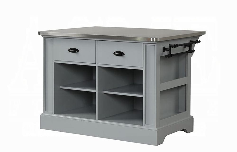 ACME Furniture - Urrur Kitchen Island - Gray - AC00187 view 1
